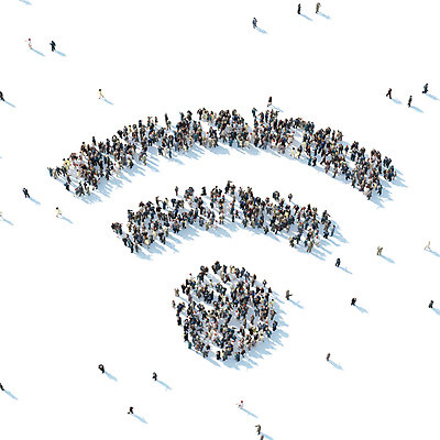 PSD 편집이미지 모바일 함께함 사람 여러명 디지털합성 와이파이 나눔 온라인 디지털아트 이미지편집 다수 컨셉 무선인터넷 파일형식