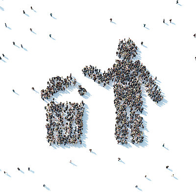 PSD 편집이미지 사람모양 함께함 사람 여러명 쓰레기통 디지털합성 나눔 디지털아트 이미지편집 모양 다수 컨셉 파일형식