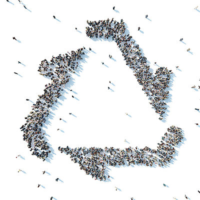 PSD 편집이미지 함께함 사람 여러명 환경 재활용 심볼 디지털합성 분리수거 나눔 디지털아트 재활용표시 이미지편집 다수 컨셉 표시 친환경 파일형식