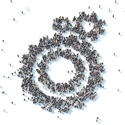 PSD 편집이미지 함께함 사람 여러명 디지털합성 톱니바퀴 나눔 디지털아트 이미지편집 다수 컨셉 파일형식