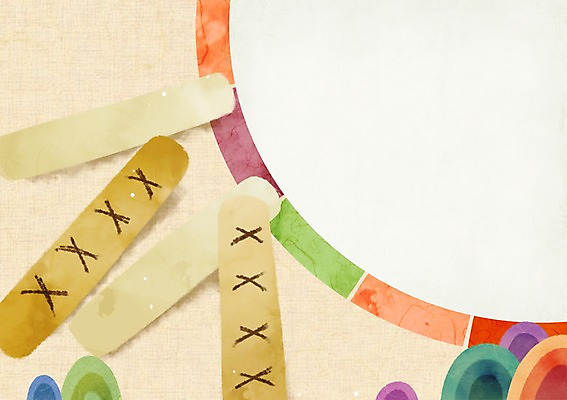 PSD 백그라운드 일러스트 산 프레임 사람없음 설날 전통문양 전통놀이 윷 윷놀이 한지 원형프레임 오색 전통프레임 국내일러스트 전통 문양 명절 종이 놀이 원형 파일형식