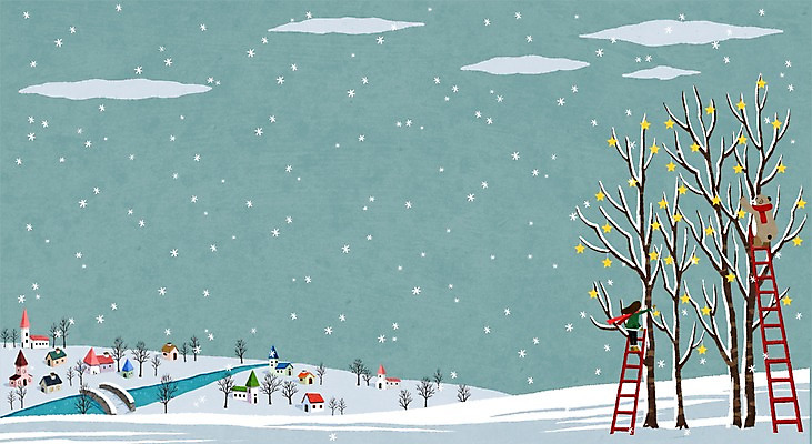 PSD 나무 구름 계절 여자 별 겨울 일러스트 사다리 곰 상상 자연 주택 상상일러스트 한명 성인 강 판타지 마을 눈송이 감성 계절백그라운드 겨울배경 국내일러스트 자연요소 식물 동물 1 백그라운드 컨셉 포유류 눈_날씨 사람 건물 도구 생태계 파일형식