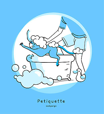 남자 캠페인 일러스트 욕조 한명 성인 반려동물 고양이 목욕 거품 예절 규칙 오리인형 펫티켓 국내일러스트 AI파일 동물 1 인형 포유류 사람 청결 파일형식 벡터