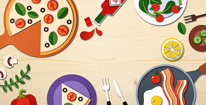 PSD 접시 음식 백그라운드 포크 채소 일러스트 방울토마토 식탁 피망 오이 피자 사람없음 하이앵글 버섯 샐러드 프라이팬 플랫 나이프 페이퍼아트 계란프라이 레몬 책상 종이공예 올리브 베이컨 핫소스 플랫레이 국내일러스트 식기 열매 뷰포인트 가구 토마토 과일 탁자 주방용품 패스트푸드 서양음식 돼지고기 소스_음식 칼 계란요리 공예 파일형식