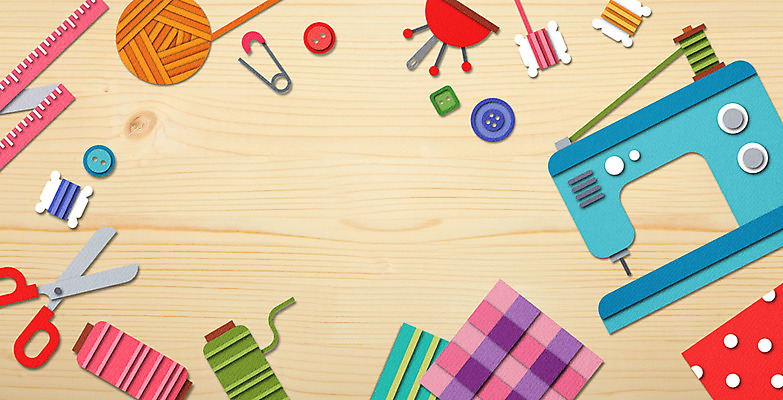 PSD 백그라운드 일러스트 단추 줄자 사람없음 하이앵글 플랫 털실 실 페이퍼아트 바느질도구 천 재봉틀 책상 종이공예 옷핀 바늘땀 플랫레이 국내일러스트 뷰포인트 가구 자 직물 공예 오브젝트 파일형식