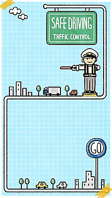 PSD 나무 구름 남자 교통 일러스트 자동차 한명 안전 빌딩 성인 트럭 경찰 도로표지판 교통안전 교통표지 교통경찰 국내일러스트 자연요소 식물 직업 1 도로 육상교통 사람 건물 표지판 파일형식