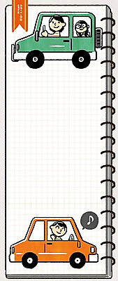 PSD 여자 남자 어린이 교통 말풍선 음표 일러스트 자동차 안전 성인 세명 다이어리 메모지 교통안전 안전운전 스프링수첩 국내일러스트 기호 음악 육상교통 사람 사무용품 파일형식