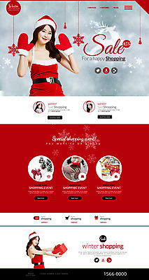 PSD 템플릿 여자 웹템플릿 크리스마스 겨울 산타옷 사이트템플릿 여러명 성인 선물상자 쇼핑 홈페이지 세일 홈페이지시안 한국인 루돌프 눈송이 이미지템플릿 옷 계절 기념일 다수 사슴 눈_날씨 선물 사람 동양인 상자 파일형식