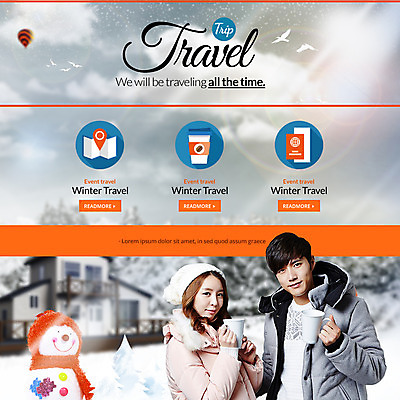 PSD 템플릿 커플 여자 남자 웹템플릿 겨울 눈사람 이벤트페이지 이벤트 성인 두명 한국인 머그컵 겨울여행 이미지템플릿 계절 여행 관계 사람 동양인 컵 페이지 파일형식
