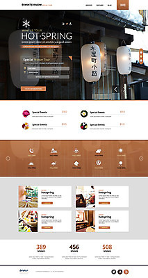 PSD 템플릿 웹템플릿 겨울 사이트템플릿 사람없음 홈페이지 온천 홈페이지시안 눈송이 겨울여행 온천여행 이미지템플릿 계절 여행 눈_날씨 스파 파일형식