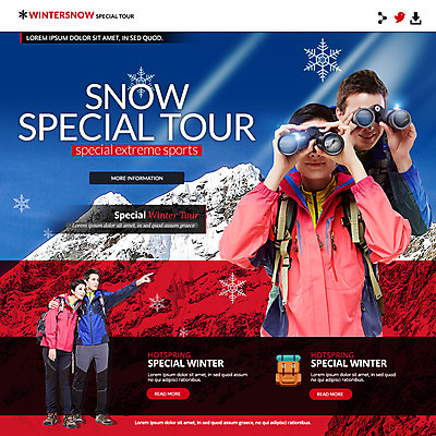 PSD 서양인 템플릿 커플 여자 남자 웹템플릿 겨울 배낭 산 이벤트페이지 이벤트 여러명 성인 망원경 눈 겨울여행 이미지템플릿 자연요소 외국인 계절 여행 다수 가방 관계 날씨 사람 페이지 파일형식