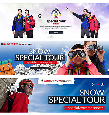 PSD 서양인 템플릿 배너 커플 여자 남자 웹템플릿 겨울 배낭 이벤트 여러명 성인 망원경 눈 겨울여행 이벤트배너 웹배너 이미지템플릿 자연요소 외국인 계절 여행 다수 가방 관계 날씨 사람 파일형식