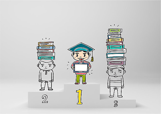 편집이미지 교육 남자 어린이 학사모 합성일러스트 책 세명 태블릿 합성 시상대 이미지편집 AI파일 모자_잡화 졸업 사람 전자제품 스마트기기 파일형식 벡터