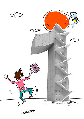 구름 편집이미지 1 남자 서류가방 비즈니스 합성일러스트 한명 성인 경제 계단 달러 비즈니스맨 사과 합성 이미지편집 AI파일 자연요소 돈 가방 과일 사람 직장인 파일형식 벡터