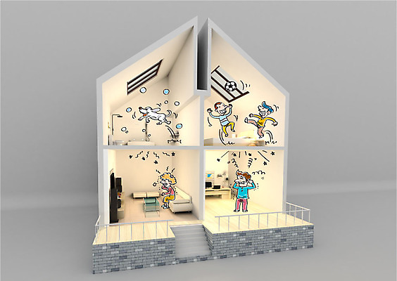 편집이미지 여자 남자 어린이 축구공 주택 합성일러스트 여러명 성인 강아지 합성 소음 반려 층간소음 이미지편집 AI파일 다수 공 축구용품 사람 건물 반려동물 소리 개 파일형식 벡터