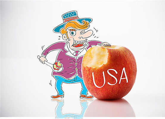 편집이미지 모자 남자 합성일러스트 한명 성인 숟가락 미국 사과 먹기 합성 이미지편집 AI파일 1 잡화 북아메리카 과일 모션 수저 사람 파일형식 벡터