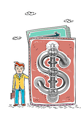 구름 편집이미지 남자 비즈니스 합성일러스트 한명 성인 경제 달러 비즈니스맨 합성 이미지편집 AI파일 자연요소 1 돈 사람 직장인 파일형식 벡터