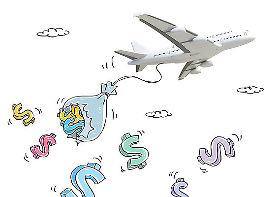 구름 편집이미지 비행기 합성일러스트 사람없음 경제 달러 화폐기호 구멍 합성 이미지편집 AI파일 자연요소 기호 돈 항공교통 대중교통 화폐 파일형식 벡터