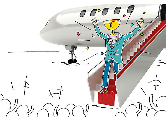 편집이미지 여행 비행기 합성일러스트 사람없음 계단 만세 트로피 합성 환영 레드카펫 이미지편집 AI파일 항공교통 모션 대중교통 상_우승 파일형식 벡터