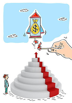 구름 편집이미지 손 남자 화살표 비즈니스 합성일러스트 한명 성인 신체부위 계단 달러 로켓 비즈니스맨 돈자루 성냥 합성 이미지편집 AI파일 자연요소 1 돈 사람 직장인 파일형식 벡터