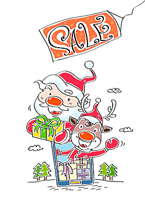 나무 구름 노년 남자 크리스마스 일러스트 캘리그라피 산타옷 한명 선물상자 스마트폰 쇼핑 산타클로스 세일 루돌프 국내일러스트 AI파일 자연요소 식물 1 옷 기념일 사슴 선물 사람 성인 핸드폰 스마트기기 상자 파일형식 벡터
