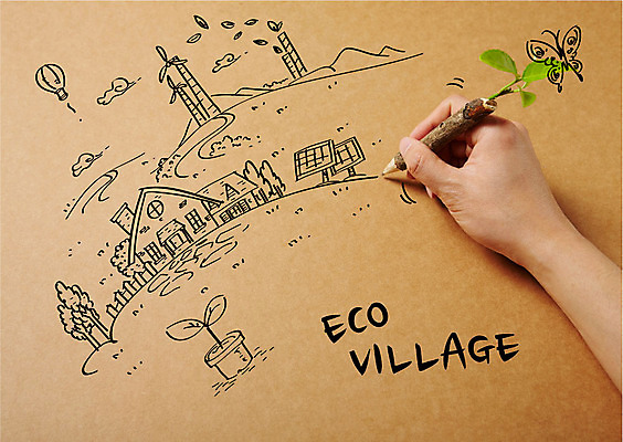 나무 편집이미지 화분 나비 산 주택 합성일러스트 사람없음 연필 새싹 마을 환경 열기구 풍력에너지 에코 합성 태양에너지 이미지편집 AI파일 식물 곤충 항공교통 학용품 건물 필기구 그린에너지 파일형식 벡터