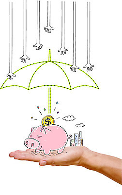 구름 편집이미지 손 우산 합성일러스트 빌딩 신체부위 동전 저축 돼지저금통 합성 금융의날 이미지편집 AI파일 자연요소 돈 사람 건물 금융 저금통 파일형식 벡터 법정기념일