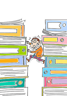 남자 일러스트 비즈니스 한명 성인 비즈니스맨 문서 업무과다 국내일러스트 AI파일 1 사람 업무 직장인 파일형식 벡터