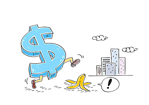 구름 말풍선 일러스트 빌딩 사람없음 금융 경제 달러 느낌표 바나나껍질 국내일러스트 AI파일 자연요소 기호 돈 바나나 건물 껍질 파일형식 벡터