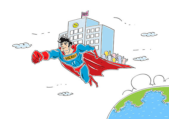 구름 남자 일러스트 학교 사람모양 한명 성인 슈퍼맨 영웅 슈퍼맨의상 에듀 지구모양 국내일러스트 AI파일 자연요소 모양 1 옷 교육 지구 사람 에듀케이션 파일형식 벡터