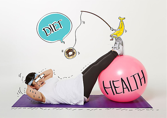 편집이미지 여자 다이어트 낚시 바나나 건강 합성일러스트 한명 성인 30대 한국인 매트 짐볼 낚싯대 합성 핫도그 윗몸일으키기 이미지편집 AI파일 1 음식 과일 레저 패스트푸드 사람 동양인 장년 운동 낚시용품 파일형식 벡터