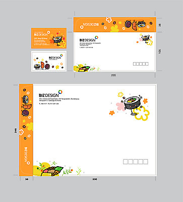 템플릿 음식 명함 명함템플릿 봉투 서류봉투 편지봉투 의인화 사람없음 세트 노란색 손잡기 점프 떡볶이 분식 김밥 패키지 순대 봉투템플릿 우편봉투 비즈디자인 봉투디자인 이미지템플릿 AI파일 컬러 모션 편지 우편물 파일형식 벡터