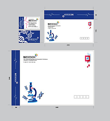 템플릿 의학 명함 명함템플릿 봉투 서류봉투 편지봉투 현미경 사람없음 파란색 세트 혈액 DNA 패키지 봉투템플릿 우편봉투 비즈디자인 봉투디자인 이미지템플릿 AI파일 컬러 실험기구 생명공학 편지 우편물 파일형식 벡터