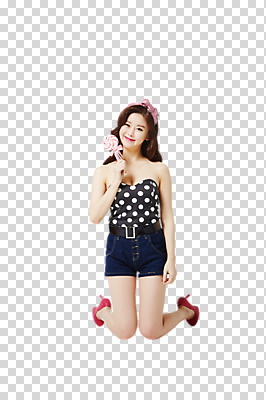 전신 편집 편집이미지 여자 막대사탕 사탕 한명 미소 들기 동양인 20대 성인 앞모습 섹시 한국인 무릎꿇기 복고 PNG 성인여자한명만 편집소스 1 뷰포인트 컨셉 모션 디저트 표정 사람 인종 청년 여자한명만 성인여자만 파일형식