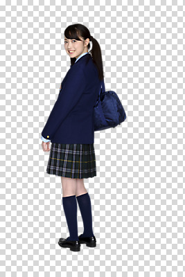 전신 편집 편집이미지 학생 여학생 여자 교복 가방 청소년 한명 서기 미소 동양인 뒷모습 뒤돌아보기 일본인 PNG 십대만 십대여자한명만 편집소스 외국인 1 잡화 옷 뷰포인트 모션 표정 사람 인종 여자한명만 십대여자만 파일형식