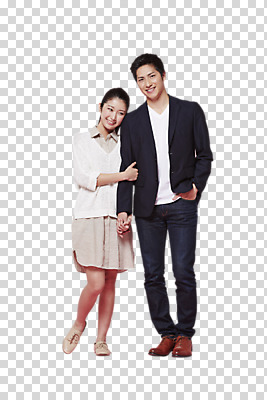 전신 편집 편집이미지 커플 여자 남자 서기 미소 동양인 20대 성인 두명 앞모습 팔짱 다정 사장 일본인 PNG 성인만 편집소스 외국인 뷰포인트 컨셉 비즈니스 관계 모션 표정 사람 인종 청년 파일형식