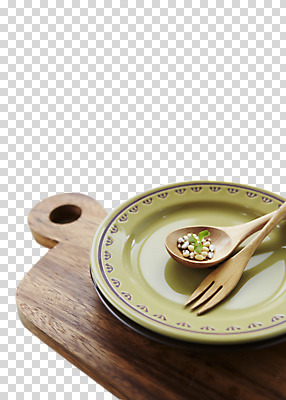 편집 편집이미지 접시 포크 곡류 사람없음 새싹 숟가락 PNG 나무도마 편집소스 식물 식기 도마 수저 목재 파일형식