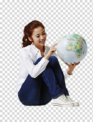 전신 편집 편집이미지 여자 대학생 한명 미소 들기 앉기 동양인 20대 성인 옆모습 지구본 한국인 PNG 성인여자한명만 편집소스 1 학생 뷰포인트 모션 표정 사람 인종 청년 여자한명만 성인여자만 파일형식