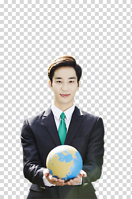 편집 편집이미지 남자 한명 서기 미소 들기 동양인 정장 상반신 20대 앞모습 글로벌 지구본 한국인 비즈니스맨 PNG 성인남자한명만 편집소스 1 옷 뷰포인트 비즈니스 모션 표정 사람 인종 청년 직장인 남자한명만 성인남자만 파일형식