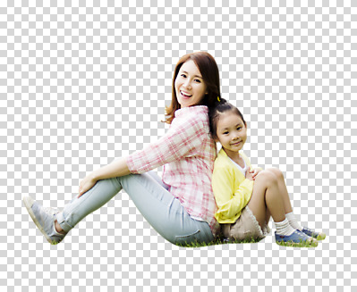 전신 편집 편집이미지 여자 딸 어린이 가족 모녀 미소 앉기 동양인 소녀 성인 두명 옆모습 30대 한국인 등맞대기 추억 PNG 여자만 편집소스 뷰포인트 컨셉 관계 모션 엄마 표정 사람 인종 장년 파일형식