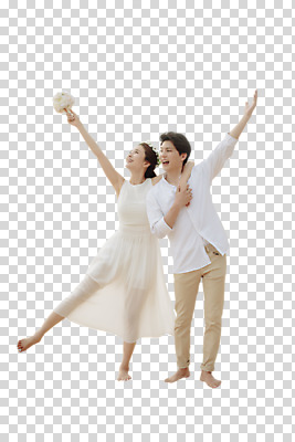 전신 편집 편집이미지 부부 여자 남자 행복 신부 부케 신랑 사랑 들기 동양인 성인 두명 앞모습 30대 한국인 PNG 성인만 편집소스 커플 감정 뷰포인트 꽃다발 결혼 모션 사람 인종 장년 파일형식