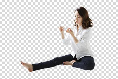 전신 편집 편집이미지 여자 휴식 한명 앉기 동양인 성인 앞모습 30대 한국인 손톱관리 PNG 손톱버퍼 성인여자한명만 편집소스 1 뷰포인트 컨셉 모션 사람 인종 장년 미용용품 네일아트 여자한명만 성인여자만 파일형식