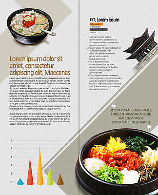 PSD 템플릿 편집 표지디자인 북디자인 출판디자인 내지 한식 음식 리플렛 고건축 2단접지 북커버 한국건축 팜플렛 사람없음 비빔밥 국밥 이미지템플릿 건축물 건축 파일형식