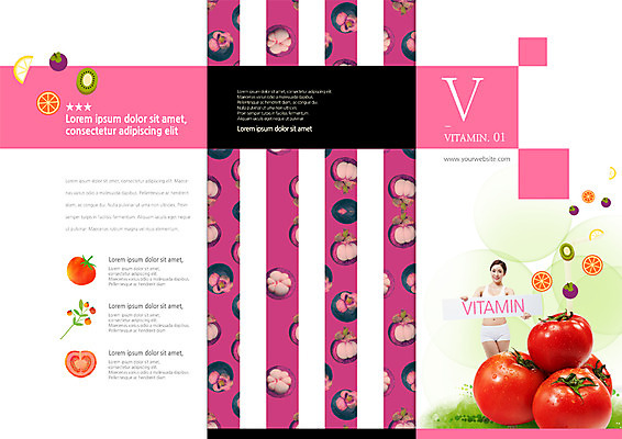 PSD 템플릿 편집 표지디자인 북디자인 출판디자인 여자 표지 리플렛 토마토 북커버 오렌지 3단접지 키위 한명 팜플렛 상반신 20대 성인 앞모습 한국인 열대과일 비타민 리치 의료성형뷰티 이미지템플릿 1 뷰포인트 채소 과일 사람 동양인 청년 영양소 파일형식