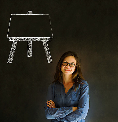 포토 JPG 해외이미지 백인 직업 학생 교육 백그라운드 컨셉 텍스트 교실 학교 수업 미술 한명 사람 성인 단어 스터디 검은색 교사 칠판 페인트 흰색 가르침 그리기 이젤 그림 분필 소재 기본 해외202004 해외포토 서양인 문자 1 컬러 모션 문화예술 학습 미술도구 초크 파일형식이미지허브 