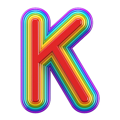JPG 해외이미지 알파벳 무지개 일러스트 텍스트 대문자 사랑 타이포그라피 사람없음 그래픽 컬러풀 K 엘리먼트 해외202004 해외일러스트 자연요소 문자 영어 감정 컬러 파일형식 이미지허브
