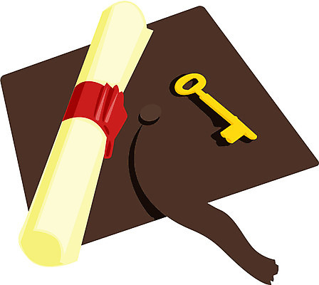 EPS 모자 잡화 교육 일러스트 학사모 졸업 학교 열쇠 졸업식 졸업생 사람없음 졸업장 상 상패 황금열쇠 국내일러스트 모자_잡화 상_우승 파일형식 벡터