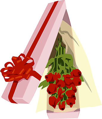 EPS 클립아트 식물 리본 꽃다발 프로포즈 일러스트 화이트데이 발렌타인데이 선물포장 선물 사랑 사람없음 선물상자 흰색 하트 오브젝트 애정표현 꽃상자 국내일러스트 모양 꽃 감정 컬러 포장 데이이벤트 상자 표현 파일형식 벡터