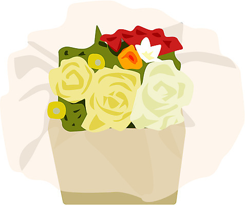 EPS 클립아트 식물 꽃잎 화초 줄기 꽃다발 프로포즈 잎 일러스트 화이트데이 발렌타인데이 선물 사랑 사람없음 선물상자 흰색 하트 애정표현 꽃상자 국내일러스트 모양 꽃 감정 컬러 데이이벤트 상자 표현 파일형식 벡터