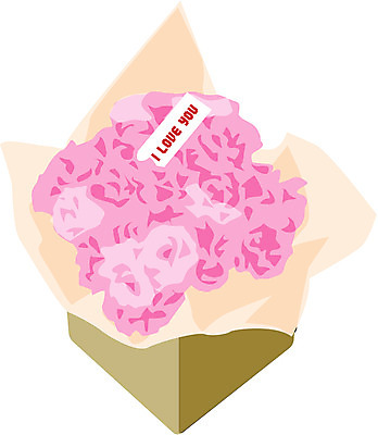 EPS 클립아트 식물 꽃잎 화초 줄기 분홍색 꽃다발 프로포즈 잎 일러스트 화이트데이 발렌타인데이 선물 사랑 사람없음 선물상자 흰색 하트 애정표현 꽃상자 국내일러스트 모양 꽃 감정 컬러 데이이벤트 상자 표현 파일형식 벡터